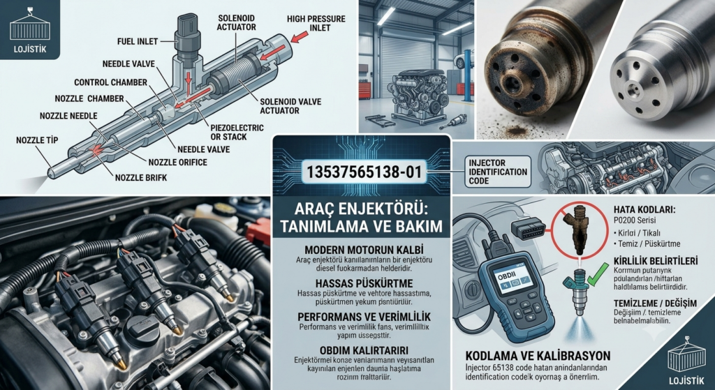 13537565138-01 Enjektör Nedir? Özellikleri, Kullanım Alanları ve Teknik Detayları